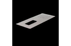 China Silver Customized Stainless Steel Keyboard With Led Screen For Machinery Equipment supplier