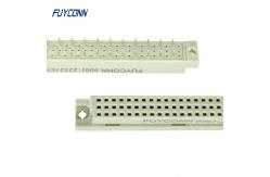 China 2.54mm Pitch Connector Female DIN41612 Eurocard Connector With Vertical Terminal supplier