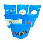 Childproof Biodegradable Stand Up Pouches 3.5 Gram Mylar Doypack Zipper Bags for sale