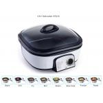 Glass Cover Electric Multi Cooker 8 IN 1 Copper Wire PP Shell Base Lightweight for sale