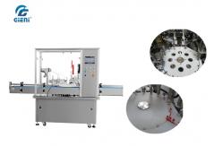 China Servo Motor Pneumatic Nail Polish Making Machine With Automatic Capper supplier