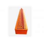 Roadway Safety Speed Hump Traffic Spike Barrier Iron Flush Mounting for sale