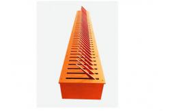 China Roadway Safety Speed Hump Traffic Spike Barrier Iron Flush Mounting supplier