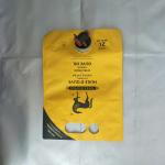 3 Litres Yellow Printed Stand Up Pouch With Spout / Spigot For Juice / Oil / Wine for sale