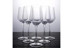 China Elegant Crystal Wine Glasses For Wedding Drinking Easy To Wash Eco Friendly supplier