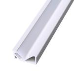 Edge Lit 45 Degree Corner Aluminum Profile Led Strip Light For Ceiling Lighting for sale