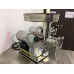 304 Stainless Steel Electric Meat Grinder with 3 Grinding Plates / Sausage Tubes for sale