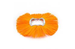 China PP Material Convoluted Circle Road Sweeper Brush For Cleaning supplier