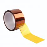30microns Polyimide Adhesive Tape 1mm Polyester Silicone Tape for sale