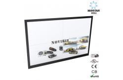 China Weather Resistance Transparent LCD Screen With Energy Saving LED Backlight supplier