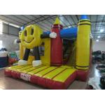 Big inflatable smiling face combo inflatable happy face crayon combos PVC inflatable combo