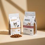 Premium Custom Pet Food Packaging Bags Durable Cat & Dog Food Pouches With Resealable Zipper Eco-Friendly Moisture-Proof Designs For Pet Brands for sale