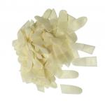 Cut Type Anti Slip Latex Finger Covers Stall Chlorinated Powder Free Size XS S M for sale