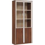 H2080mm Office File Storage Cabinet E1 Grade Melamine Board for sale