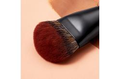 China Jessup 1pc Black Smoothie Angled Foundation Brush MUL02 supplier