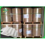 Thickness 30 - 350gsm PE Coated White Color Kraft Paper In Coils For Various Packing for sale