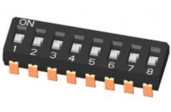China Gull Wing Lead 2.54mm Pitch SMD Dual Inline Package Switch supplier