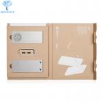 Custom Printing Low Diecut Price Flat Pack Portable Postage Corrugated Mailer Boxes Print for sale
