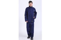 China EN1149 Electrical Arc Flash Protection Clothing , 280gsm Fire Resistant Jacket supplier