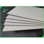 800GSM Recycled Pulp Chipboard Uncoated All Grey With FSC For Binder Cover