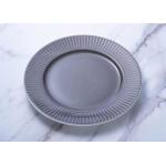 Porcelain Round Embossed Flat Dinner Plates 10.25'' 11'' 12'' for sale