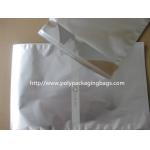 Silver Aluminium Foil Bag Self Adhesive Plastic Bag With Adhesive Seal