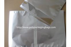 China Silver Aluminium Foil Bag Self Adhesive Plastic Bag With Adhesive Seal supplier
