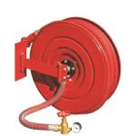 Portable Fire Hose Reel 1.0Mpa Inlet Pressure Fire Hose Rack With Various Capacity for sale