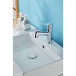 Single Hole Silver electroplate above Counter Copper Pull Faucet