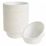 Compostable Salad Biodegradable Sugarcane Bagasse Bowl 16oz For Soup for sale