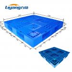 1200*1200 Blue Euro Pallets Made From Recycled Plastic For Warehouse