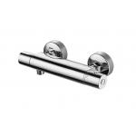271mm Thermostatic Bath Shower Mixer Taps Wall Mounted Constant Temperature for sale