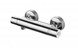 China 271mm Thermostatic Bath Shower Mixer Taps Wall Mounted Constant Temperature supplier