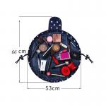 Multi Function Colorful Printing Lazy Drawstring Cosmetic Bag