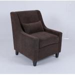 Customized Modern Armchair Fabric Wood Frame Elegant Velvet for sale