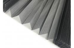 China 10m X 3m Pleated Retractable Fly Screens For Retractable Windows Doors supplier