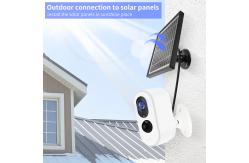 China Waterproof Solar Powered Wireless Security Camera Night Vision Remote supplier