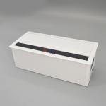 Rectangular Management Grommet Wire Boxes For Computer Table for sale