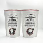 Resealable White Kraft Aluminum Laminated Bags Biodegradable for sale