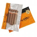 Rotogravure Printing Side Sealing Bag PET/PE Plastic Bags Tobacco Pouch Cigar Bag with Zipper for sale
