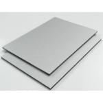 Silver Grey PE Core 1000mm 0.5mm Aluminium Composite Cladding for sale