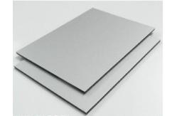 China Silver Grey PE Core 1000mm 0.5mm Aluminium Composite Cladding supplier