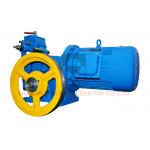 Sheave Diam 320mm VVVF / AC1 Control Gear Traction Machine Home Elevator Parts for sale