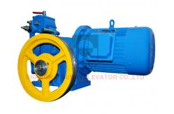 China Customized VVVF / AC1 Geared Traction Machine / Lift Geared Machine supplier
