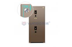 China Double Compartment Jewelry Lock Box Fingerprint Lock H1680mm Safe Watch Box supplier