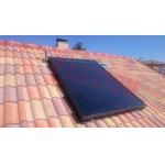 High Performance Flat Plate Collector Solar Thermal Panel With Aluminum Alloy Frame for sale