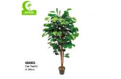 China H180cm lifelike Artificial Potted Floor Plants With Nature Trunk supplier