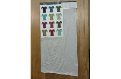 China Breathable And Pure Cotton Striped Knit Fabric For T-Shirt supplier