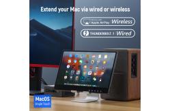 China Built In 10800mAh Battery Portable Wireless Touch Screen Monitor FCC Certified supplier