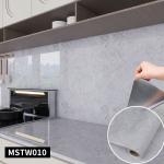 White Marble Peel And Stick Wallpaper For Household Makeover Project